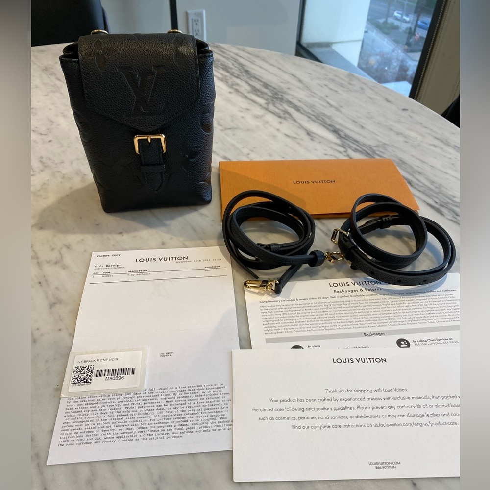 Authentic Louis Vuitton Tiny Back Pack (Discontin… - image 3
